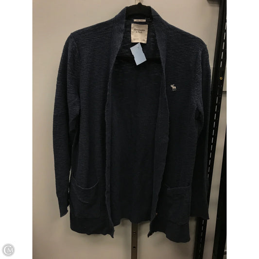 Cardigan By Abercrombie And Fitch In Navy, Size: L