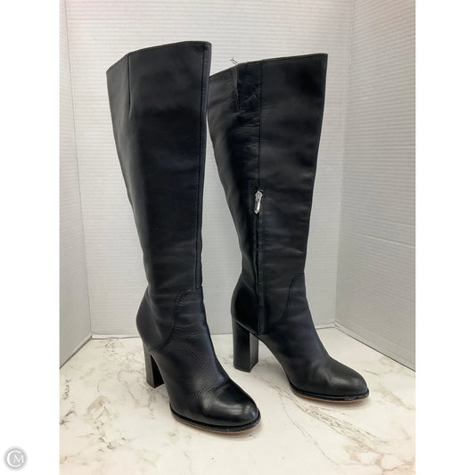 Boots Leather By Sam Edelman In Black, Size: 7