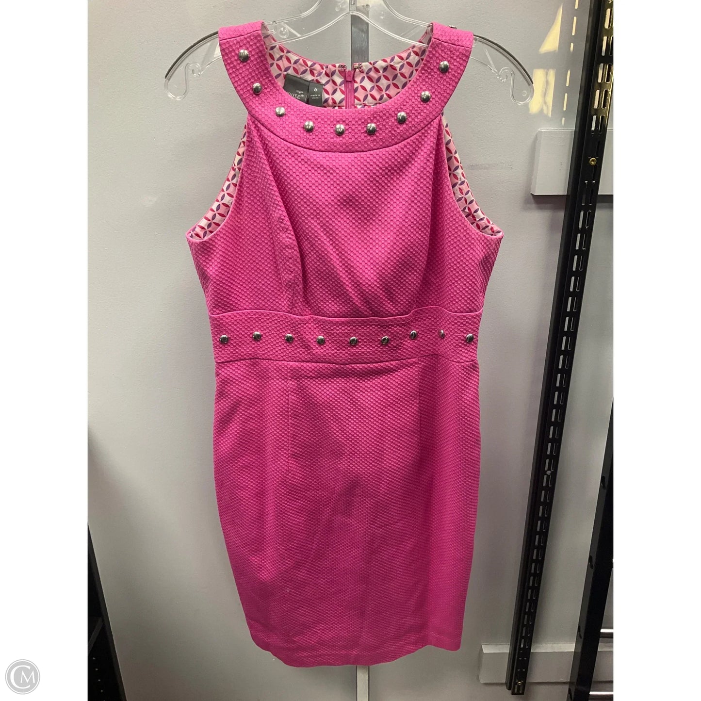 Dress Casual Short By Muse In Pink, Size: 8