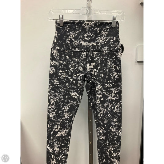Athletic Leggings By Rbx In Black & White, Size: S