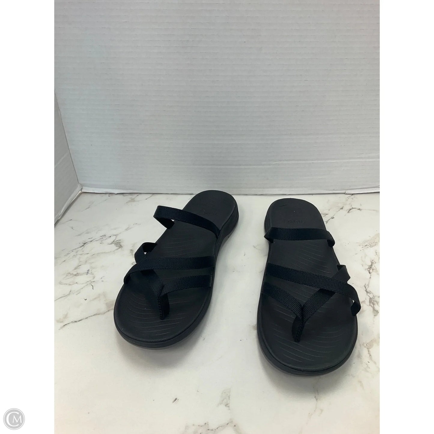 Sandals Flats By Teva In Black, Size: 8