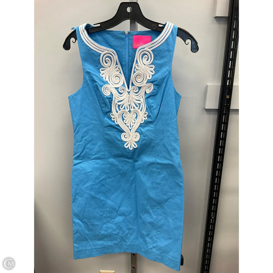 Dress Designer By Lilly Pulitzer In Blue, Size: 2