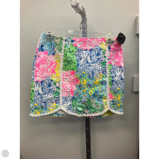 Skort Designer By Lilly Pulitzer In Multi-colored, Size: 2