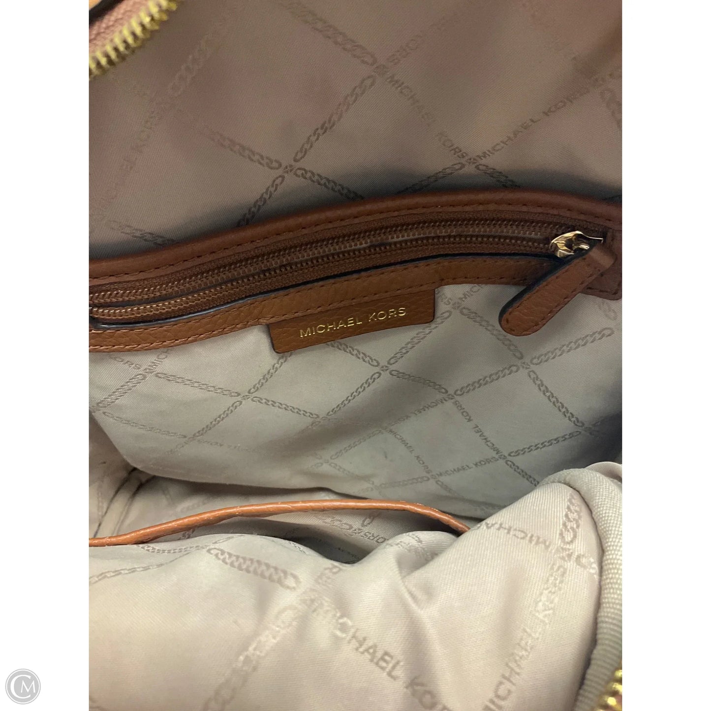 Backpack Designer By Michael Kors, Size: Medium