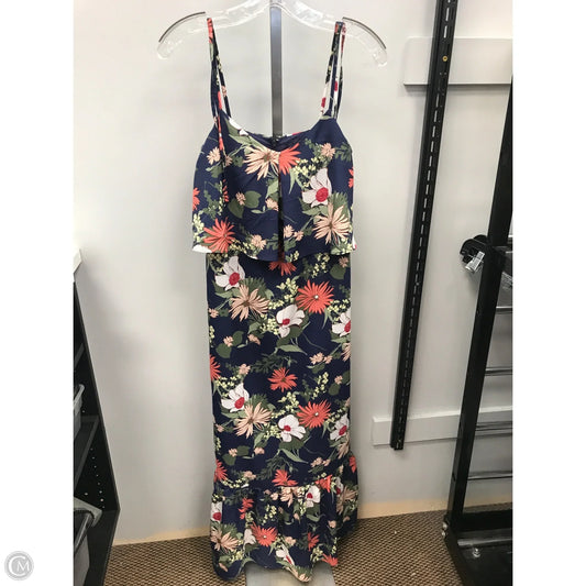 Dress Casual Maxi By Banana Republic In Floral Print, Size: 2