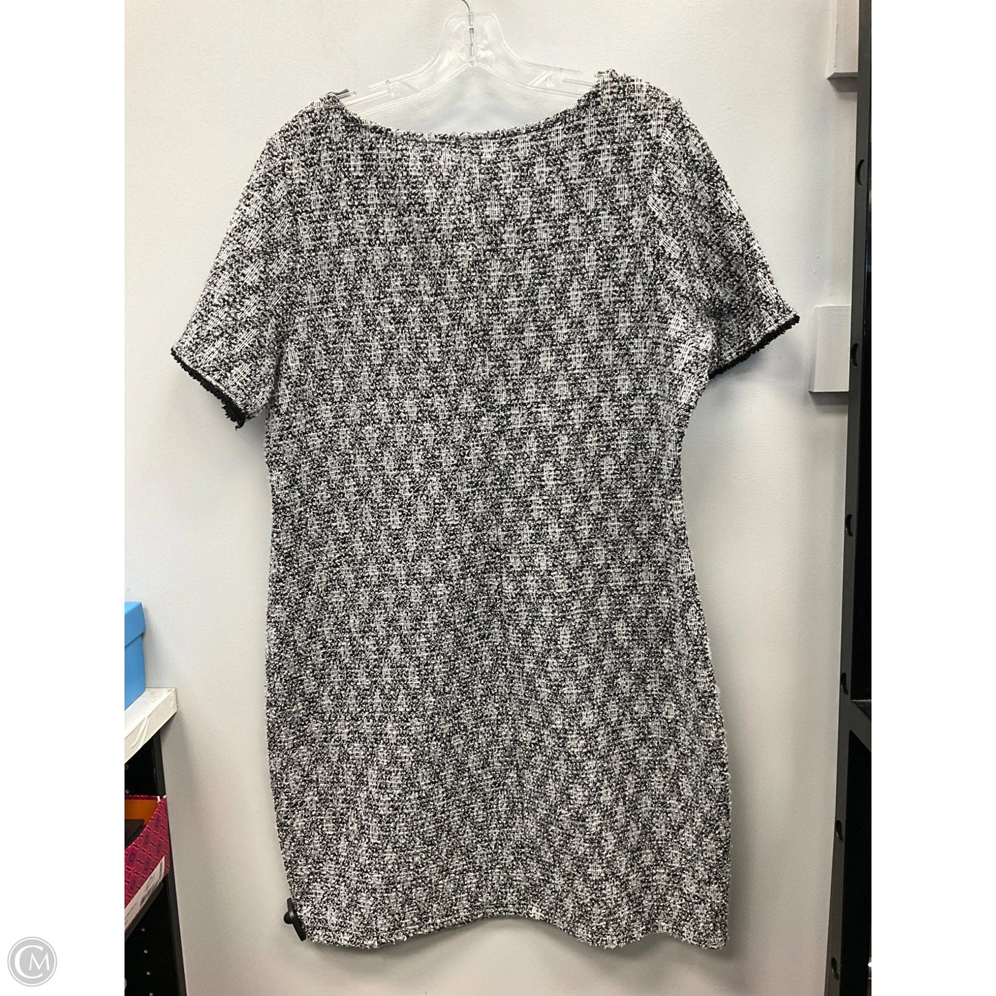 Dress Casual Short By Isaac Mizrahi In Black & White, Size: Xl