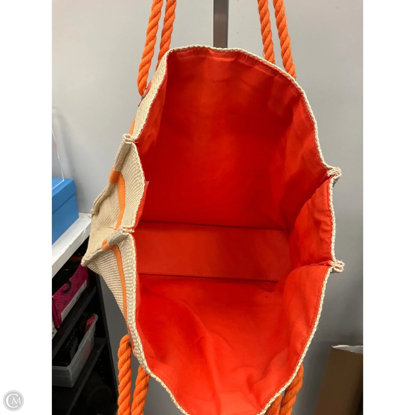 Tote Designer By Escada, Size: Large