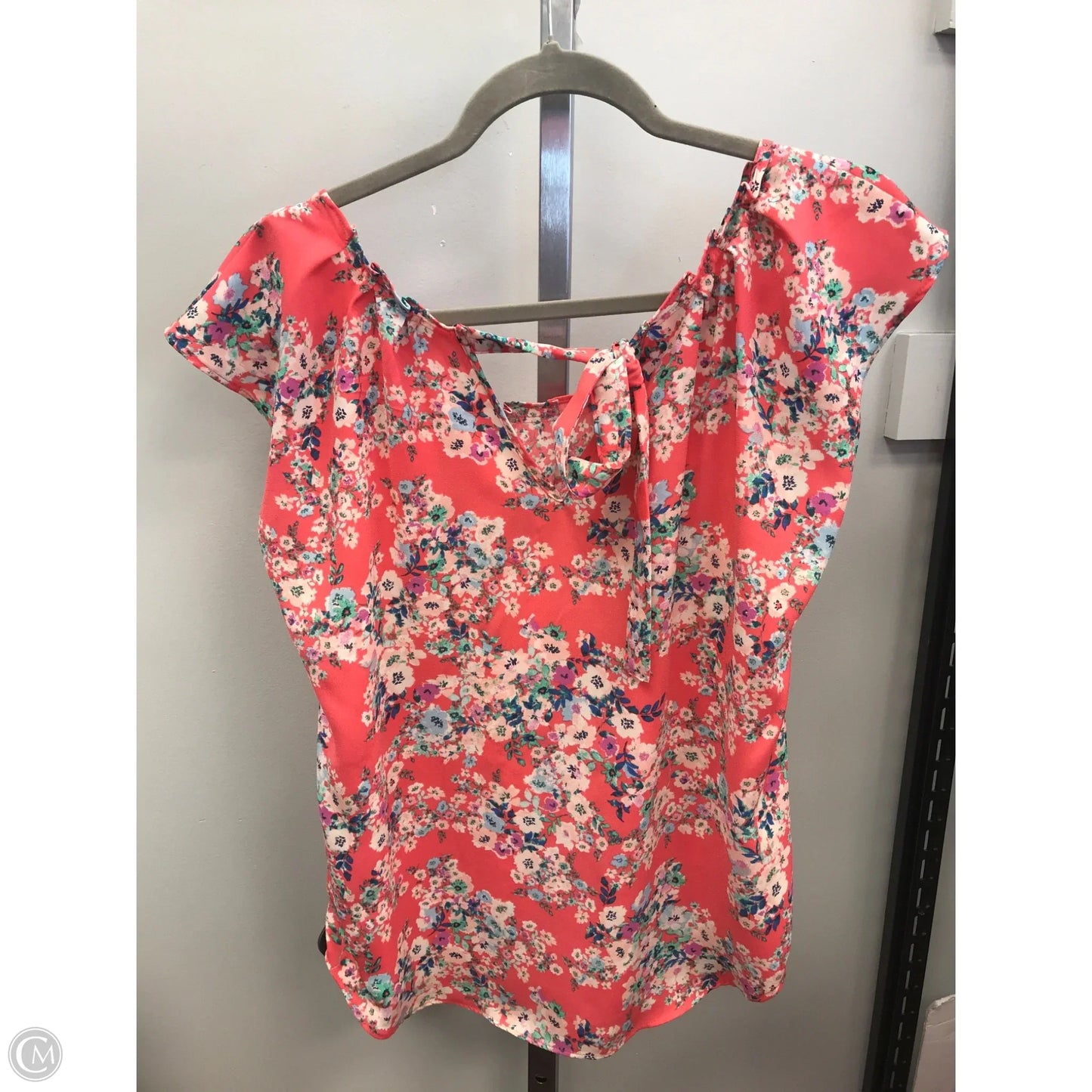Top Sleeveless By Lc Lauren Conrad In Floral Print, Size: S