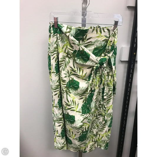 Skirt Midi By Cmc In Tropical Print, Size: L