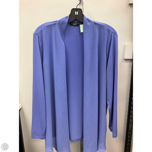 Cardigan By Susan Graver In Blue, Size: M
