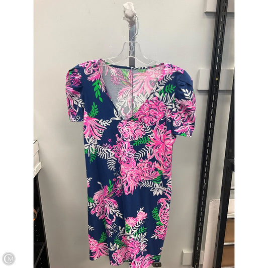 Dress Designer By Lilly Pulitzer In Blue & Pink, Size: S