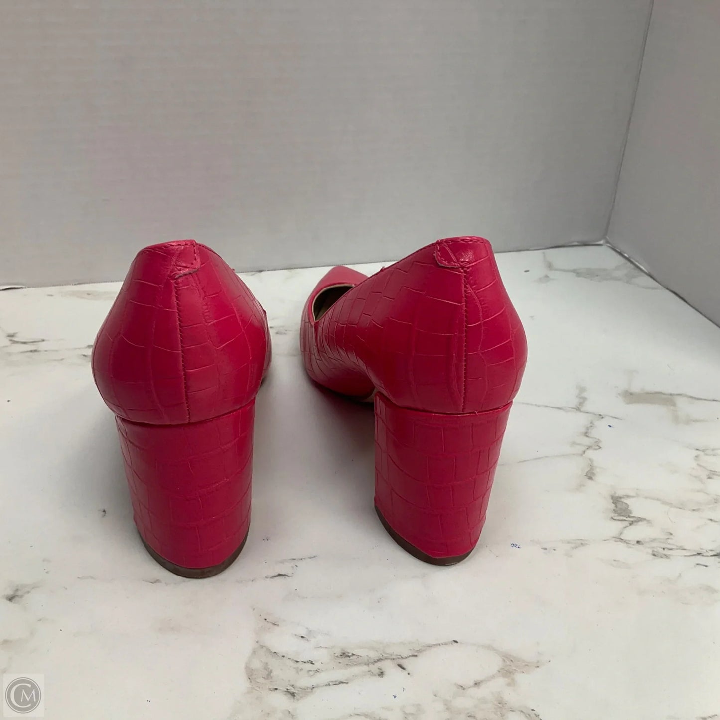 Shoes Heels Block By Marc Fisher In Pink, Size: 6.5