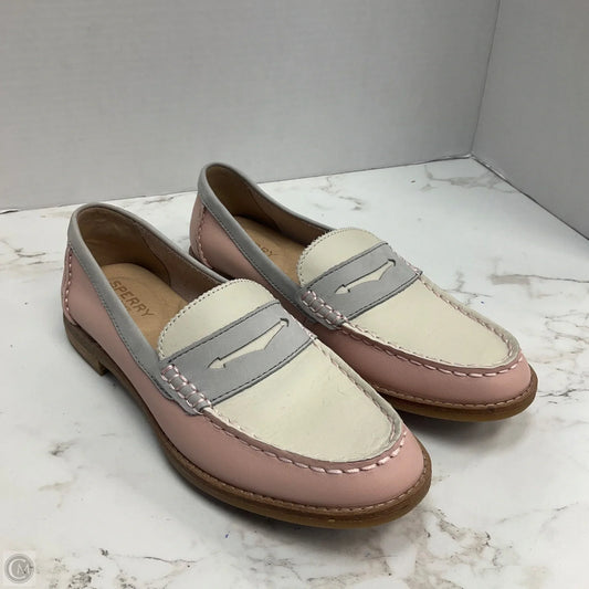 Shoes Heels Block By Sperry In Cream, Size: 6.5