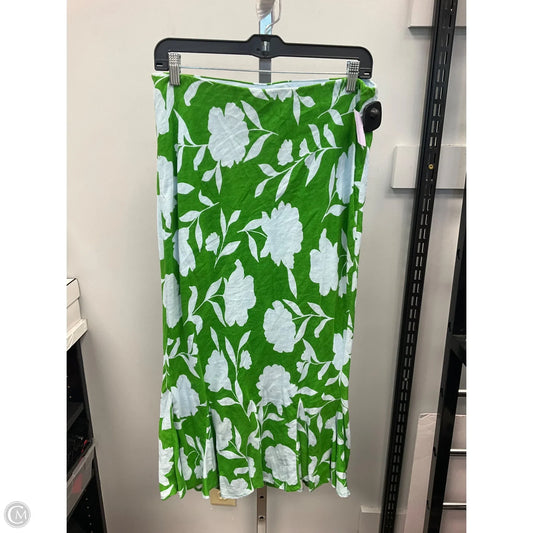 Skirt Designer By Kate Spade In Green, Size: M