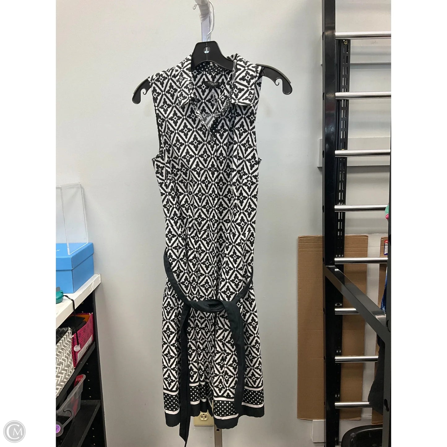 Dress Casual Short By Talbots In Black & White, Size: 10p