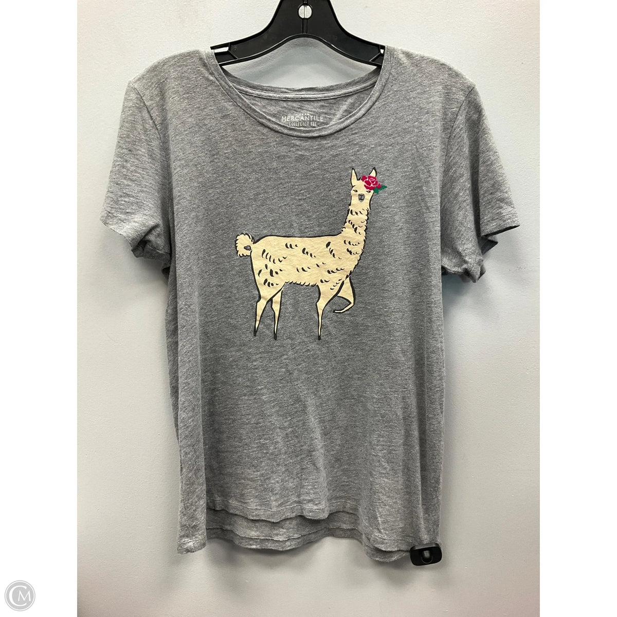 Top Short Sleeve Basic By J. Crew In Grey, Size: M