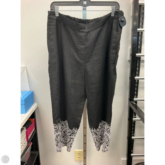 Pants Cropped By Chicos In Black, Size: 12p