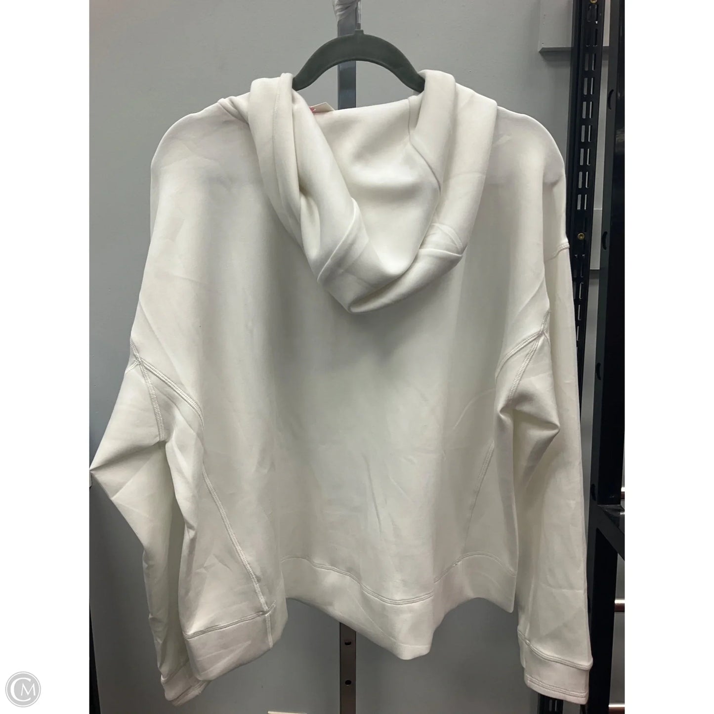 Sweatshirt Hoodie By Vineyard Vines In White, Size: L