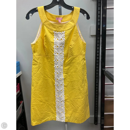 Dress Designer By Lilly Pulitzer In Yellow, Size: 10