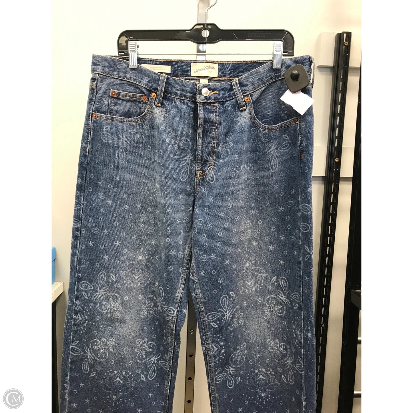 Jeans Wide Leg By Universal Thread In Blue Denim, Size: 10