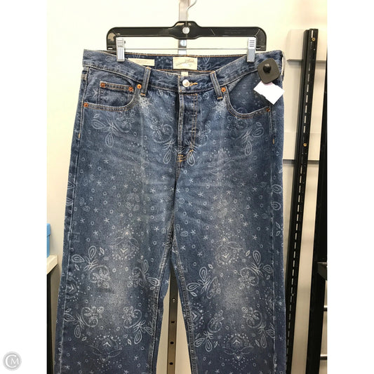 Jeans Wide Leg By Universal Thread In Blue Denim, Size: 10