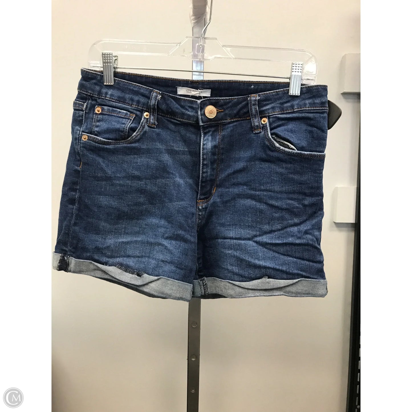 Shorts By Sts Blue In Blue Denim, Size: 4