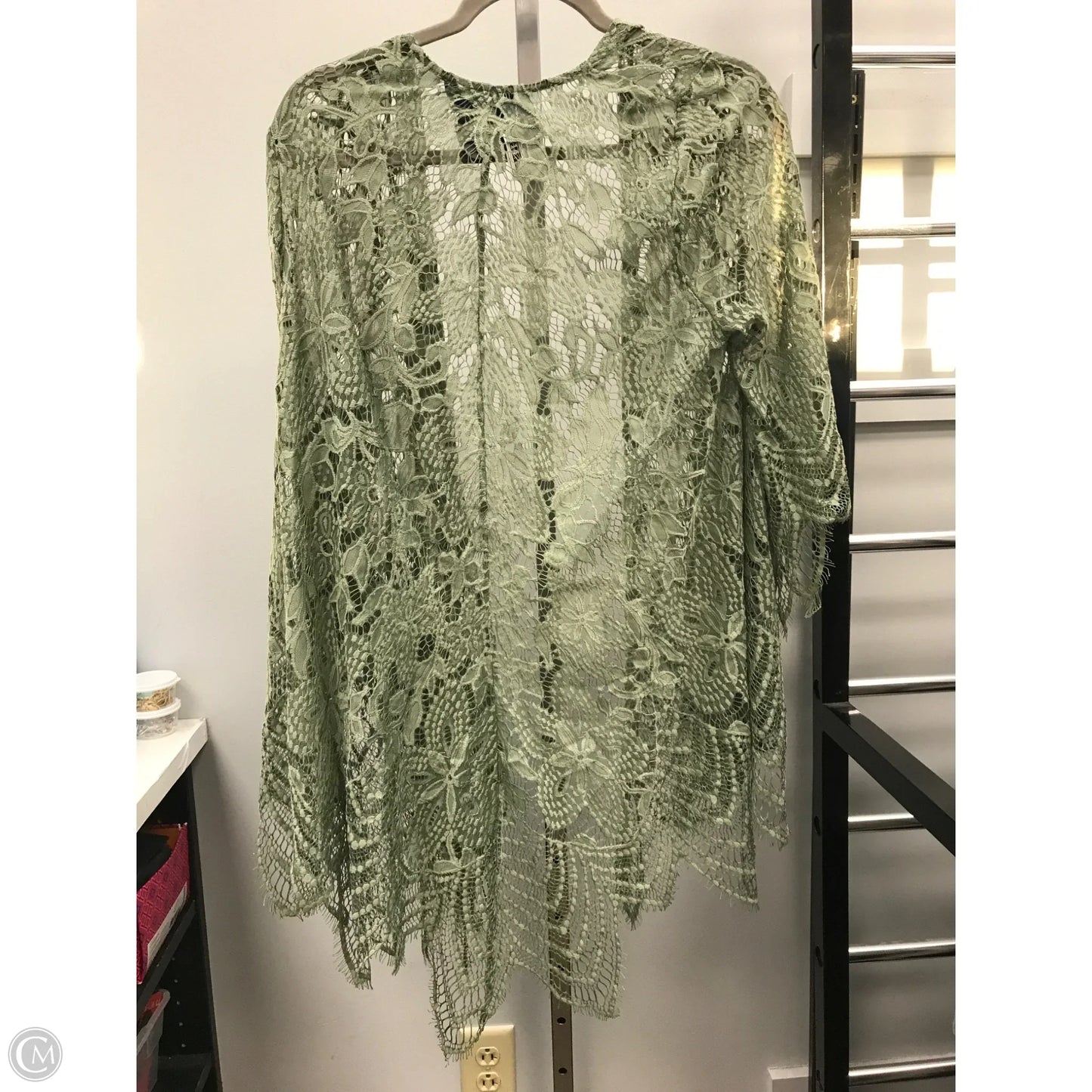 Kimono By Blue Rain In Green, Size: M