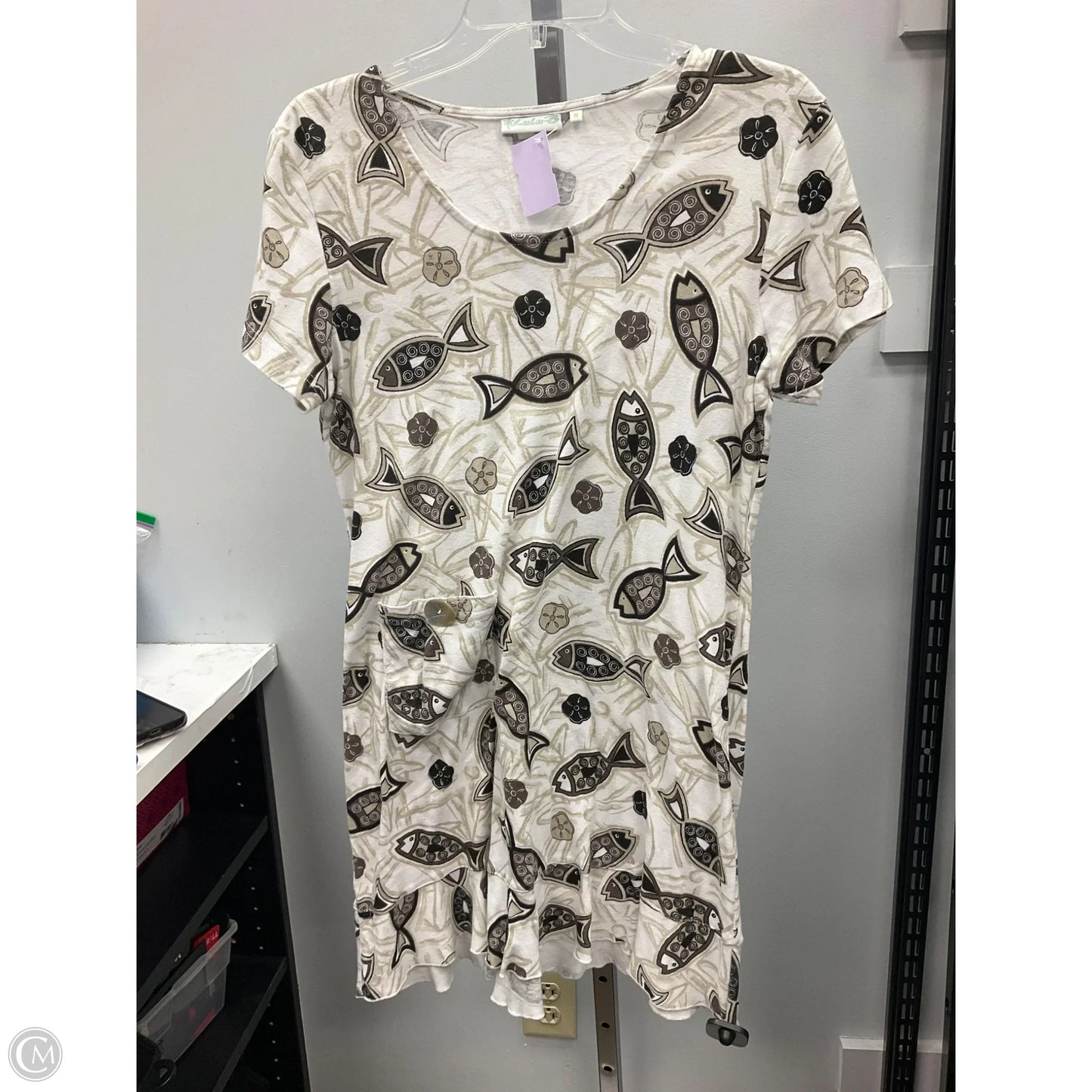 Dress Casual Short By Lulu B In Brown, Size: M
