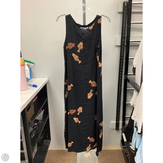 Dress Casual Maxi By Cmc In Black, Size: L