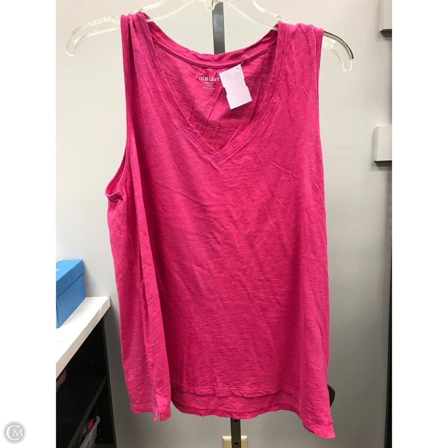 Top Sleeveless By Old Navy In Pink, Size: L