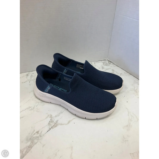 Shoes Athletic By Skechers In Navy, Size: 8