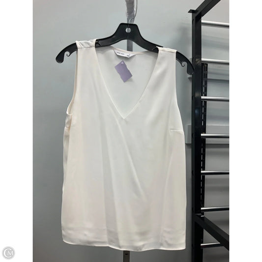 Top Sleeveless By Nine West In Cream, Size: M