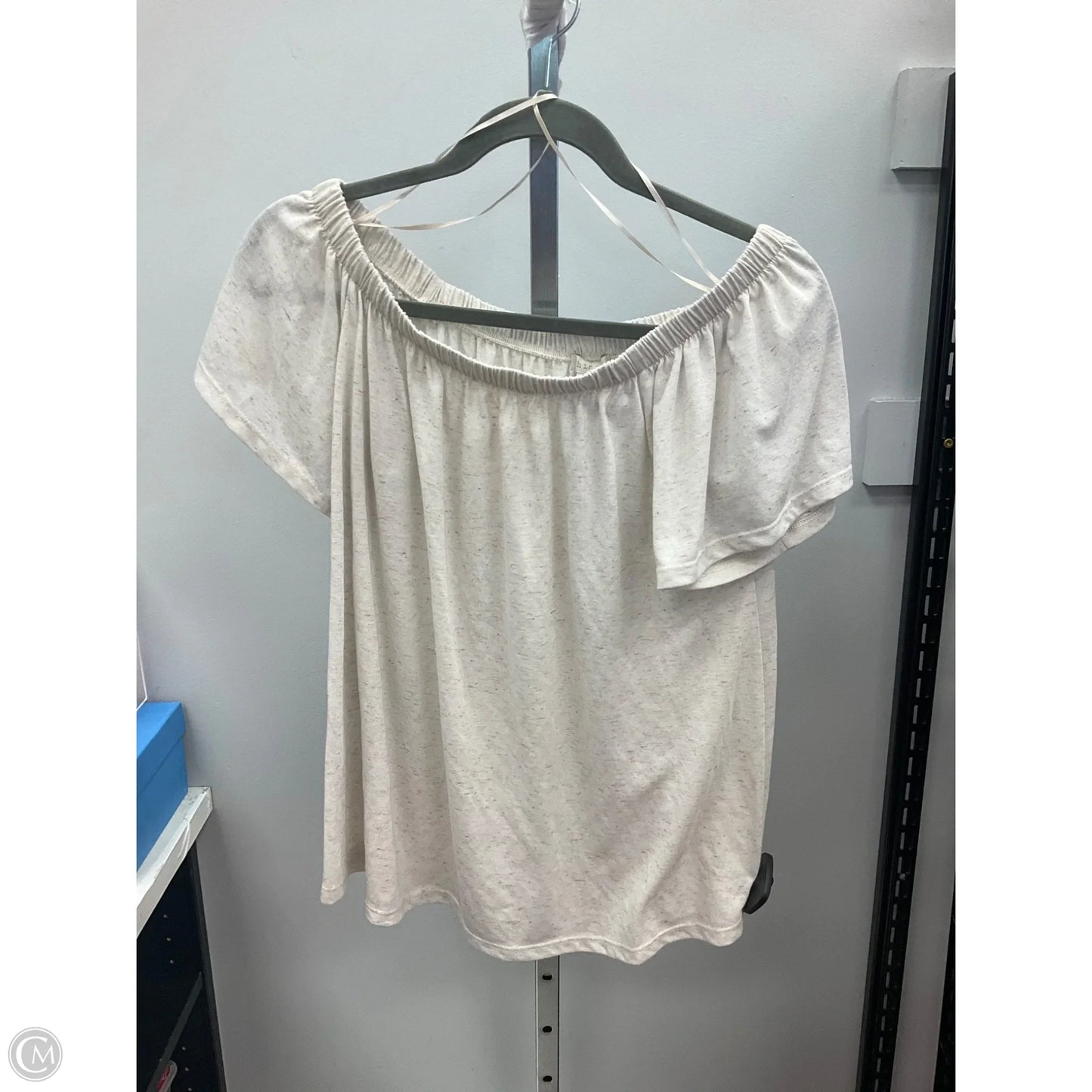Top Sleeveless By Hinge In Cream, Size: M