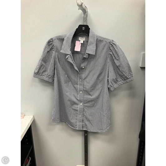 Top Short Sleeve By J. Crew In Striped Pattern, Size: S