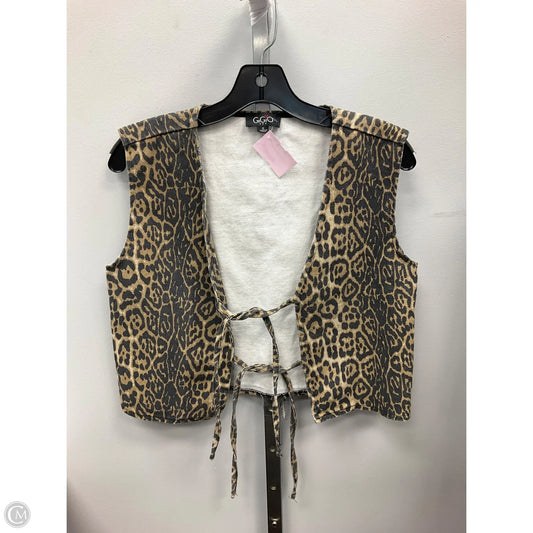 Top Sleeveless By Gigio In Animal Print, Size: S