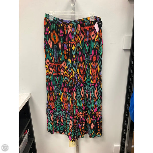 Pants Wide Leg By Christian Siriano In Multi-colored, Size: L