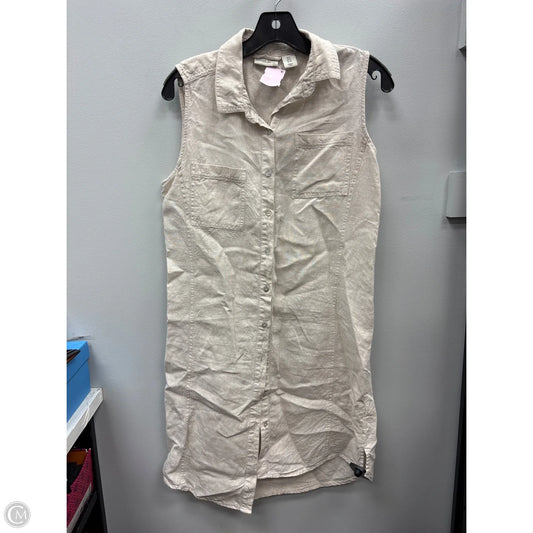 Dress Casual Short By Adrienne Vittadini In Cream, Size: 6