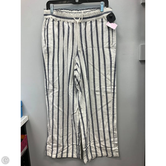 Pants Wide Leg By J. Crew In Striped Pattern, Size: 8