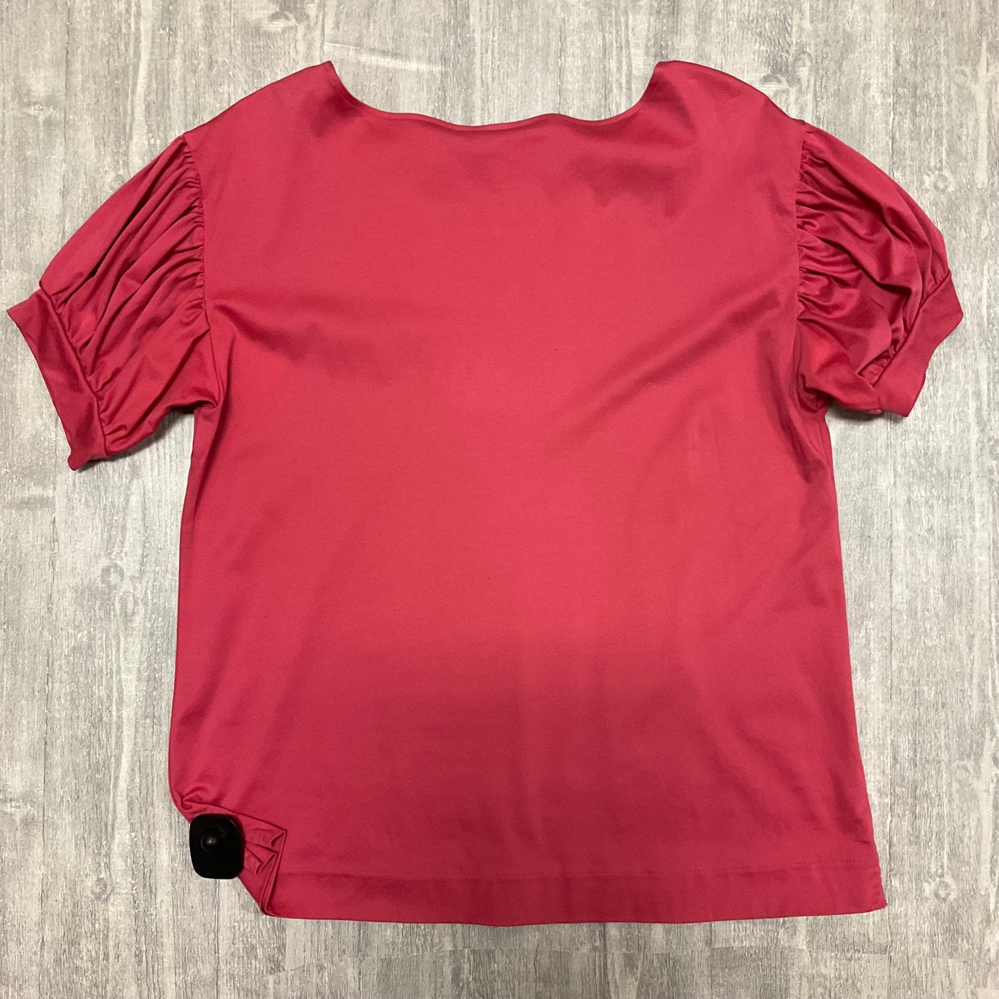 Top Short Sleeve By Ann Taylor In Pink, Size: M