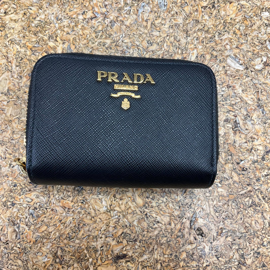 Wallet Luxury Designer By Prada, Size: Small