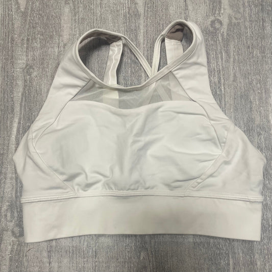 Athletic Bra By Lululemon In White, Size: 6