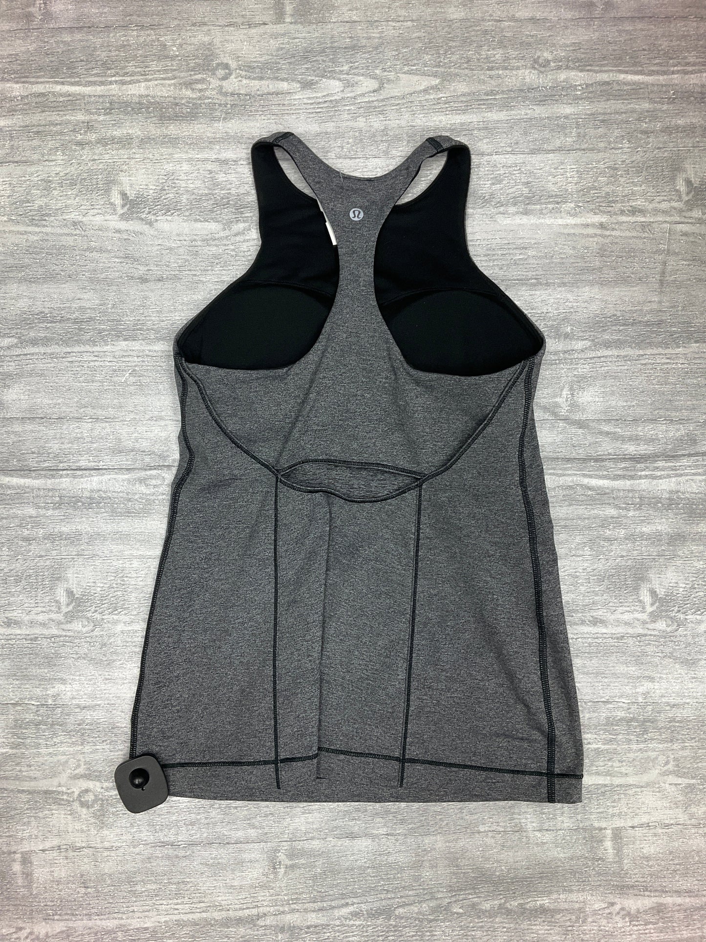 Athletic Tank Top By Lululemon In Grey, Size: 6