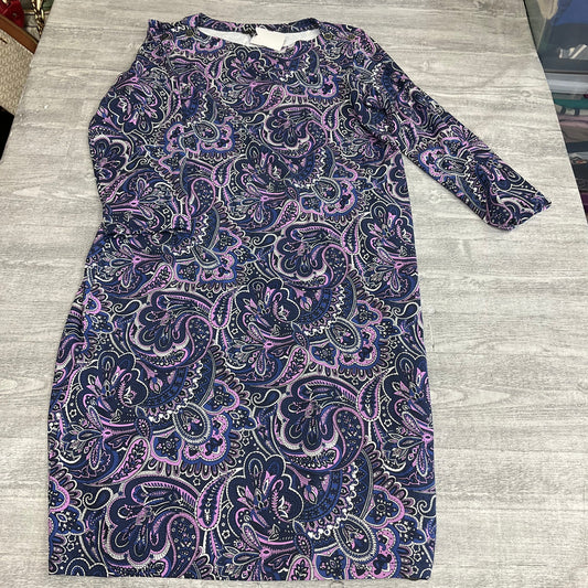 Dress Casual Short By Talbots In Paisley Print, Size: L