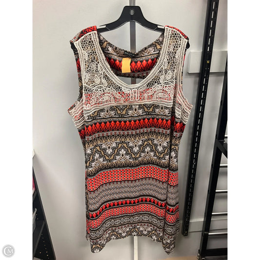 Dress Casual Short By Nina Leonard In Multi-colored, Size: 24