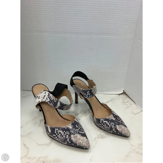 Shoes Heels Stiletto By Franco Sarto In Snakeskin Print, Size: 7.5