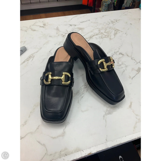 Shoes Heels Block By Time And Tru In Black, Size: 10