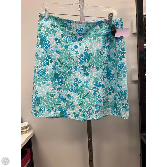 Skort By Croft And Barrow In Blue, Size: M