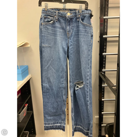 Jeans Wide Leg By Hudson In Blue, Size: 0