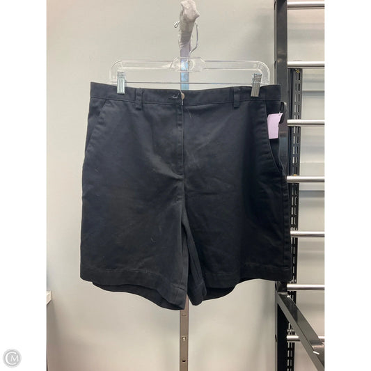 Shorts By Liz Claiborne In Black, Size: 14