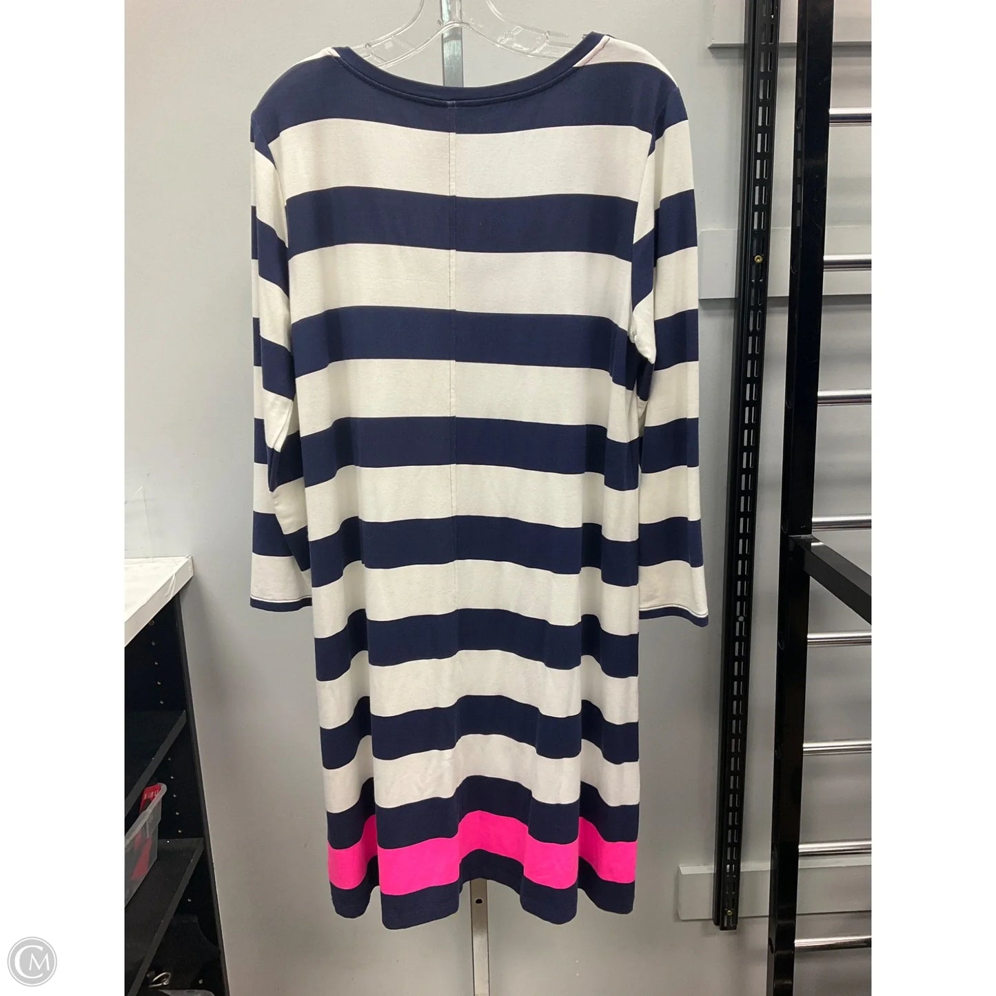 Dress Designer By Lilly Pulitzer In Striped Pattern, Size: Xl